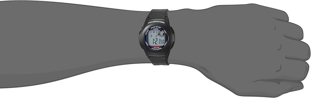 Casio Men's F-200W-1ACF Classic Digital Quartz Black Watch F47173