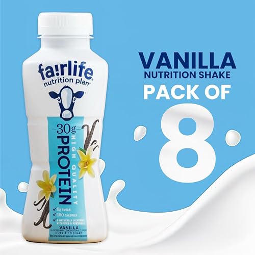 Fairlife Protein Shakes Variety Pack of 8, Chocolate & Vanilla, 11.5 oz Each X28414