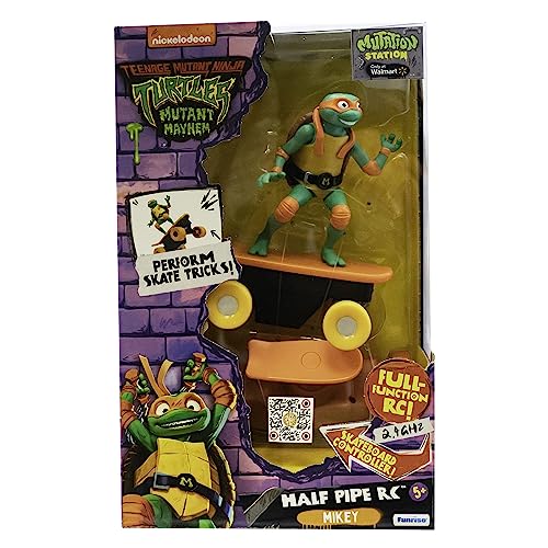 Teenage Mutant Ninja Turtles Raphael Half Pipe RC Vehicle Movie Edition, 2.4GHz, Ages 5+ A707935