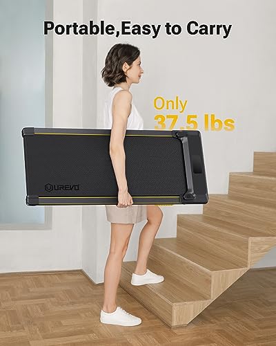 UREVO Under Desk Treadmill 2 in 1 with Remote Control, LED Display A839