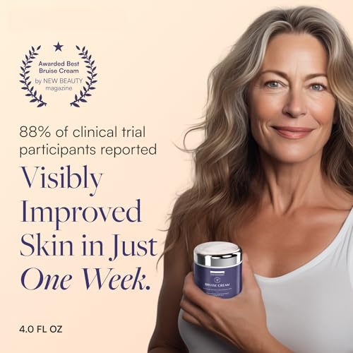 SKINTENSIVE Arnica Bruise Cream for Thin Skin, Vitamin K C and E, 4 Oz H87555