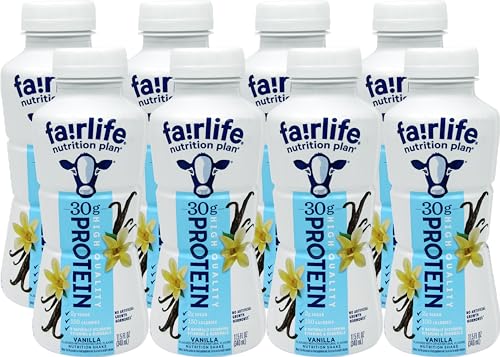 Niro Assortment | Fairlife Protein Shakes, Pack Of 8 - Chocolate Fairlife Shake And Fairlife Vanilla Protein Shake Variety, 11.5 Oz Each - Premium Fairlife Protein Shake With Beverage Sleeve