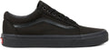 Vans Men's Old Skool Skate Shoes 9.5 (Black/Black) Black/Black (Canvas)