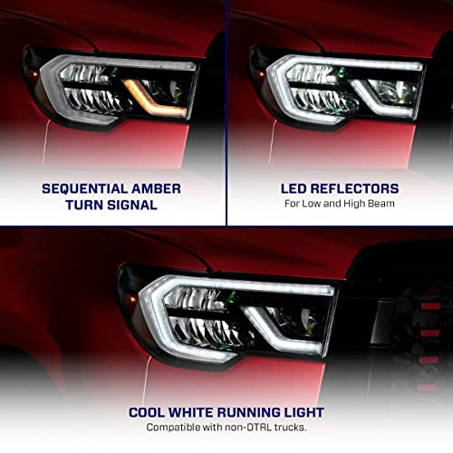 Sequential LED Headlights for Toyota Tundra 2007-2013 Pair F584