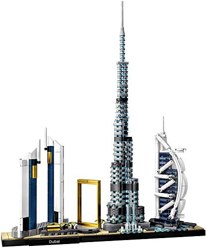 LEGO Architecture Skylines Dubai 21052 Building Kit for Adults T2184