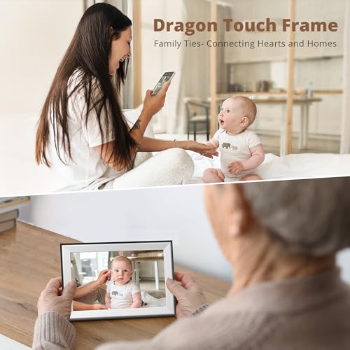 Dragon Touch 10.1'' WiFi Digital Picture Frame HD IPS Touch Screen S798