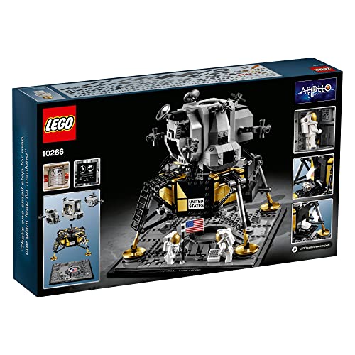 LEGO Creator Expert NASA Apollo 11 Lunar Lander 10266 Building Toy Set O688080