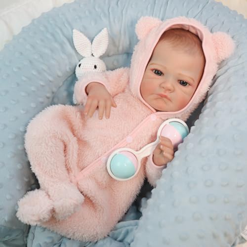 WOOROY Realistic Reborn Baby Doll 20 Inch Weighted Soft Body Girl B275211
