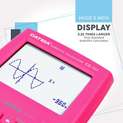 Scientific Calculator with Graphic Functions for High School and College E1591