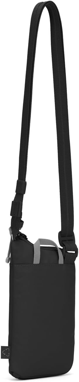 Pacsafe GO Anti Theft Tech Crossbody, Jet Black N4019
