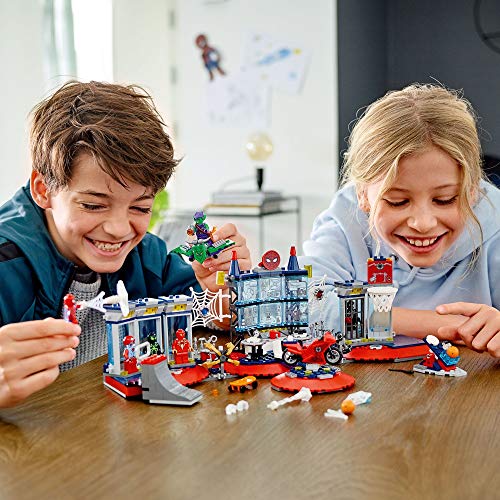 LEGO Marvel Spider-Man Attack on The Spider Lair 76175 Building Toy D13923