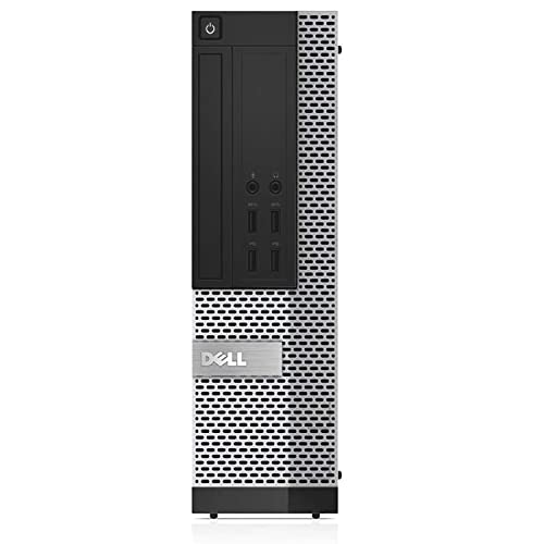 Dell OptiPlex Desktop PC, Intel Core i5, 16GB RAM, 2TB HDD, 20 inch LED Monitor, RGB Speaker, Keyboard Mouse, WiFi, Windows 10 Pro (Renewed) H85083