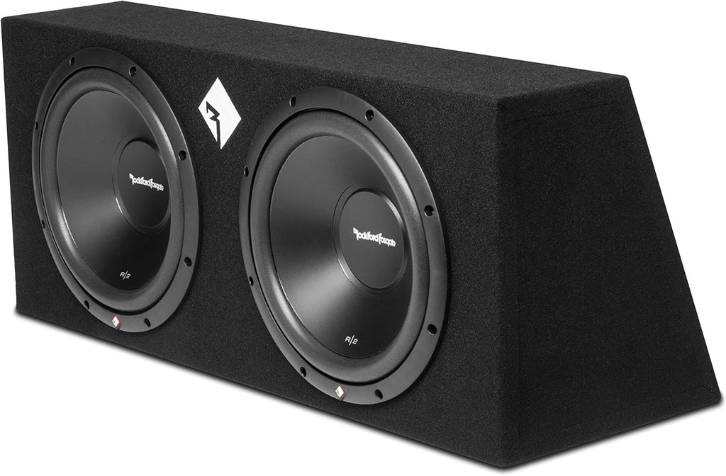 Rockford Fosgate Prime R2-2X12 Dual 12" Subwoofers in Sealed Enclosure F19637
