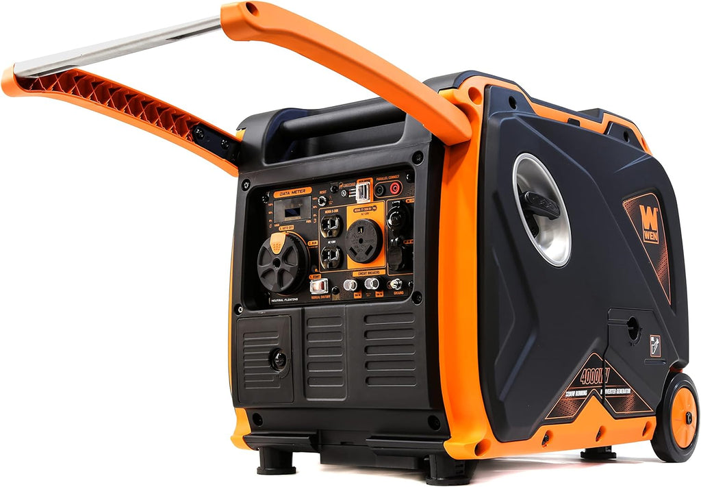 WEN 56400iX 4000-Watt Inverter Generator with CO Shutdown Sensor H5856