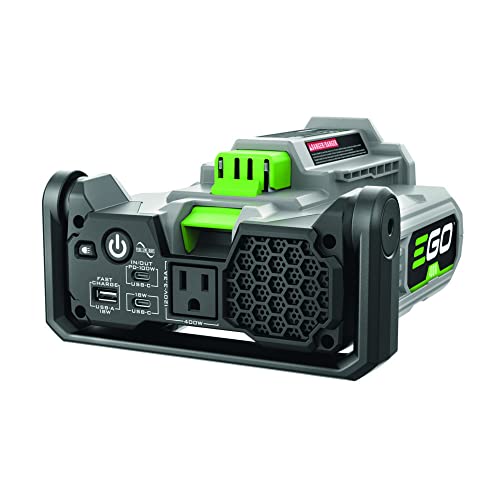 EGO POWER+ Portable Inverter 400W, Quiet, Battery and Charger Not Included L1346