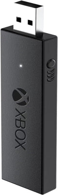 Wireless Adapter for Xbox One Controller Works with PC, Laptops, Tablets, Windows 7 8 10, Compatible with Xbox One, One S, One X, Elite 1, Elite 2 Controller - Low Latency (Black)