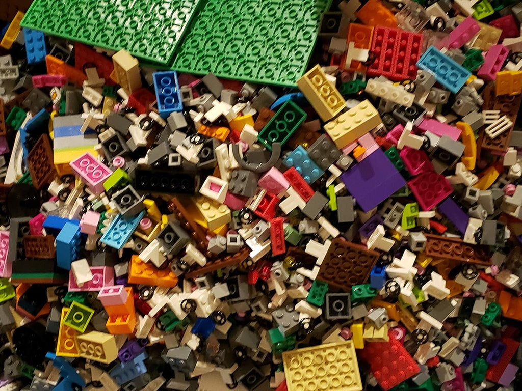 LEGO Bulk Lot 10 lb Assorted Colors Building Blocks V1513