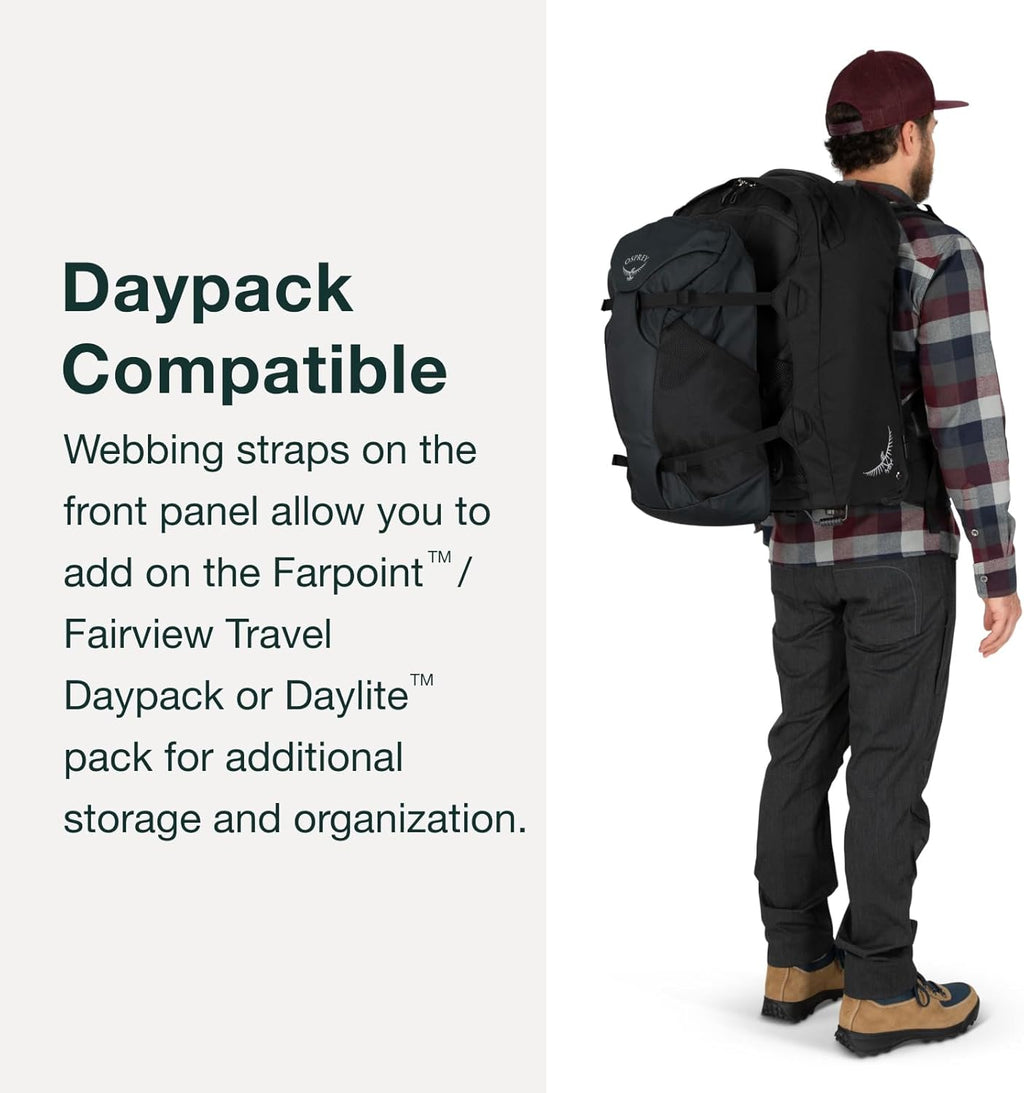 Osprey Farpoint Men's Wheeled Travel Pack 65L, Black F947
