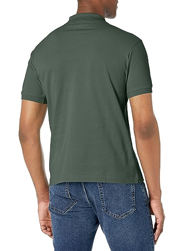 Lacoste Men's Short Sleeve Ribbed Collar Shirt V8522