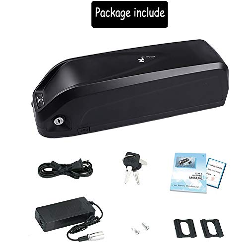 Yasco 48V 13Ah Removable Ebike Battery for Adult Electric Bike Conversion Kit D2423