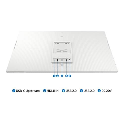 SAMSUNG 32-Inch M8 (M80D) Series 4K UHD Smart Monitor with Streaming TV and SlimFit Camera F19078