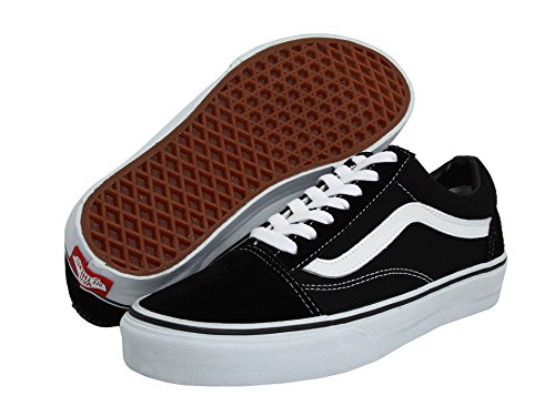 Vans Old Skool Black White Mens US