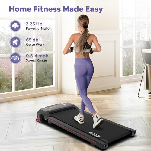 Walking Pad with Incline - Under Desk Treadmill for Home Office P508