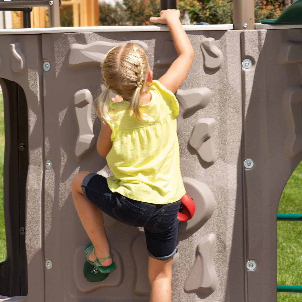 Lifetime Adventure Tower Swing Set, Earthtone L724449
