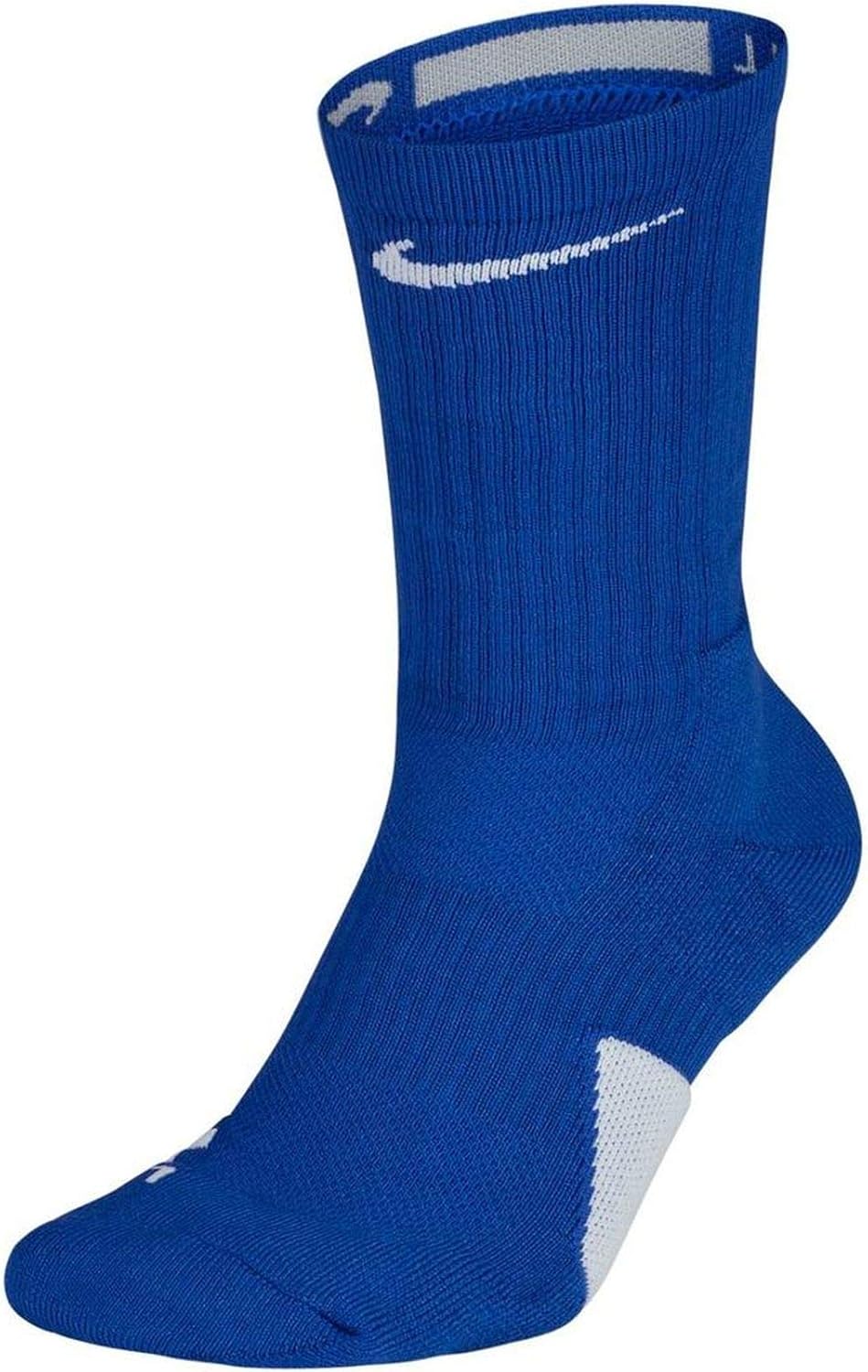 Nike Elite Basketball Crew Socks Large SX7626-463 Royal White H2813