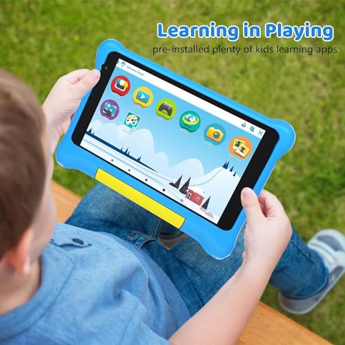 Kids Tablet 7 inch Android 12 with Parental Control, 32GB, Pink C5375