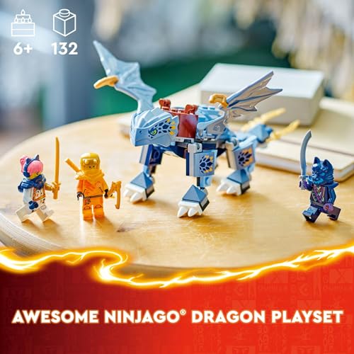 LEGO NINJAGO Young Dragon Riyu Playset with 3 Ninja Minifigures, 71810 U493