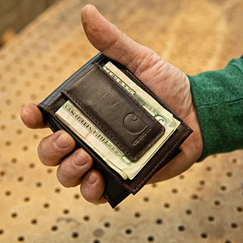 Carhartt Men's Oil Tan Leather Wallets F268281