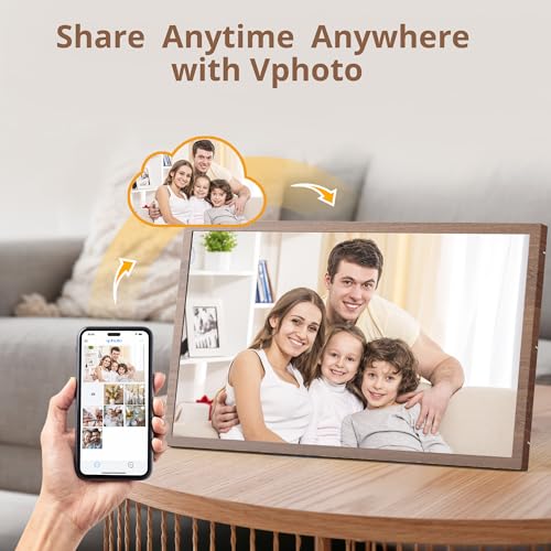 Dragon Touch 10.1'' WiFi Digital Picture Frame HD IPS Touch Screen S798