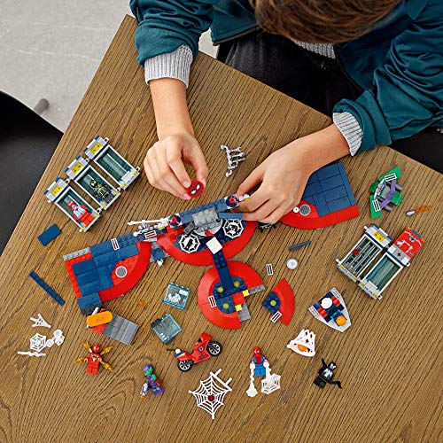 LEGO Marvel Spider-Man Attack on The Spider Lair 76175 Building Toy D13923