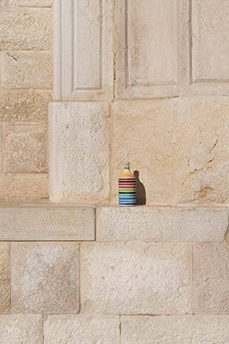 Antico Frantoio Muraglia Italian Extra Virgin Olive Oil, Handmade Ceramic Bottle, 16.9 Fl Oz X9126