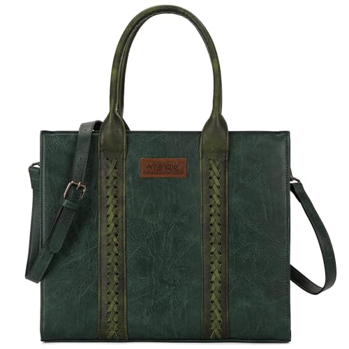 Wrangler Womens Crossbody Satchel Purse With Adjustable Strap