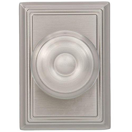 Schlage F40 GEO 605 Georgian Door Knob Privacy Lock, Bright Brass G687