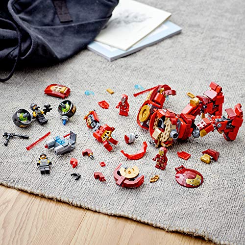 LEGO Marvel Avengers Iron Man Hulkbuster Versus A.I.M. Agent 76164 Brick-Build Playset with Minifigures L201