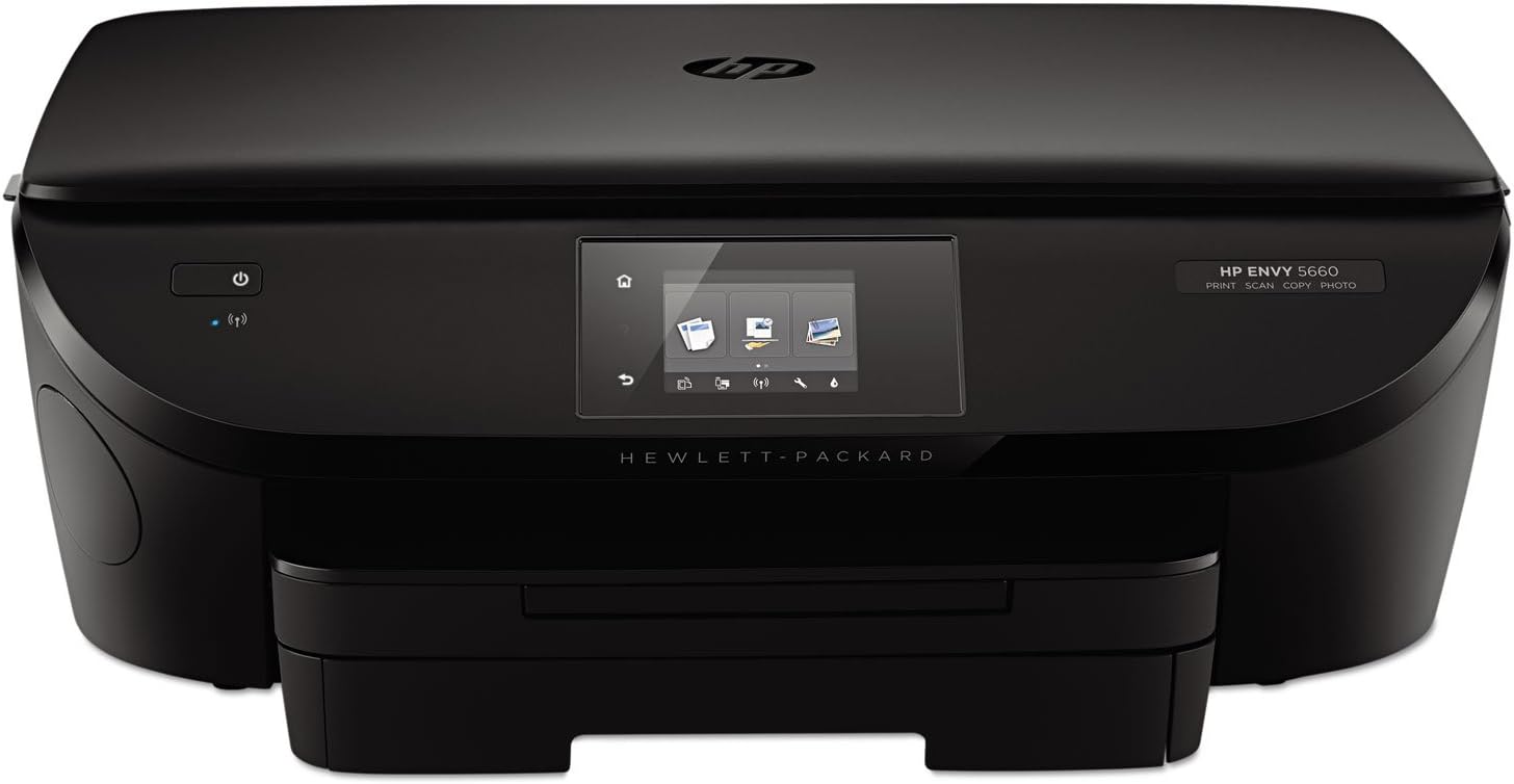 HP Envy 5660 Wireless All-in-One Photo Printer with Mobile Printing, HP Instant Ink or Amazon Dash replenishment ready (F8B04A)
