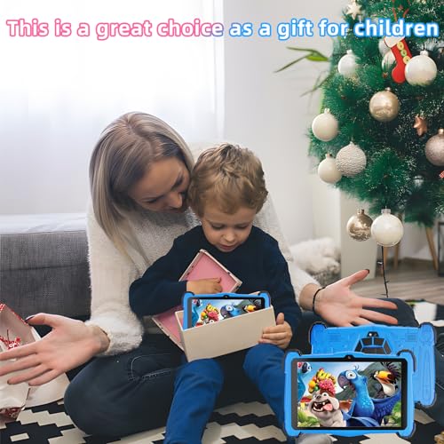 Kids Tablet 7 Inch Android 14, Octa-Core, 10+64GB, WiFi 6, Blue V233980