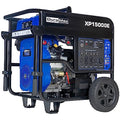 DuroMax XP15000E Gas Powered Portable Generator-15000 Watt Electric Start-Home Back Up & RV Ready, 50 State Approved, Blue/Black