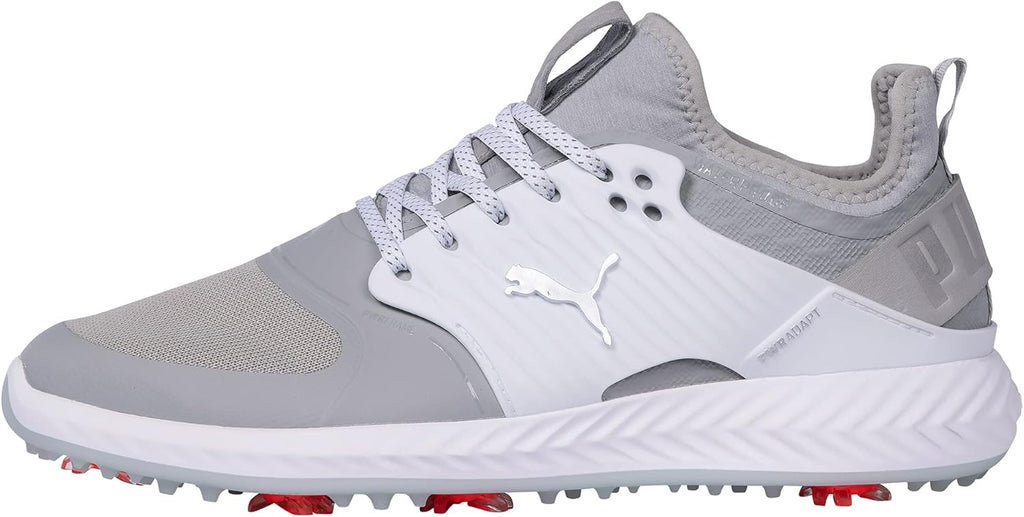 Puma Golf Men's Ignite Pwradapt Caged Golf Shoe, Quiet Shade-Bronze-Black, 10 M US V677