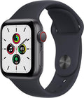 Apple Watch SE (Gen 1) [GPS + Cellular 40mm] Smart Watch w/Space Grey Aluminium Case with Midnight Sport Band. Fitness & Activity Tracker, Heart Rate Monitor, Retina Display, Water Resistant