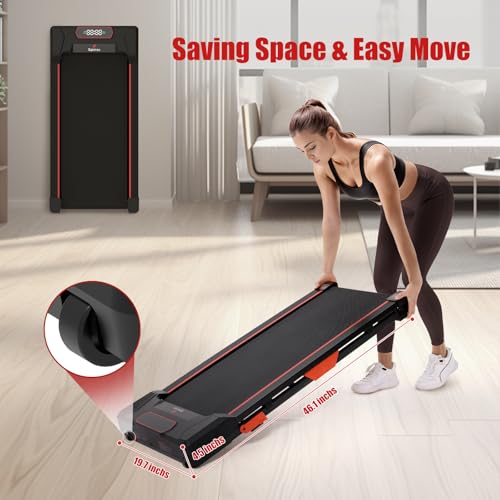 Sperax Walking Pad, Under Desk Treadmill for Home, 3 in 1 Portable K124