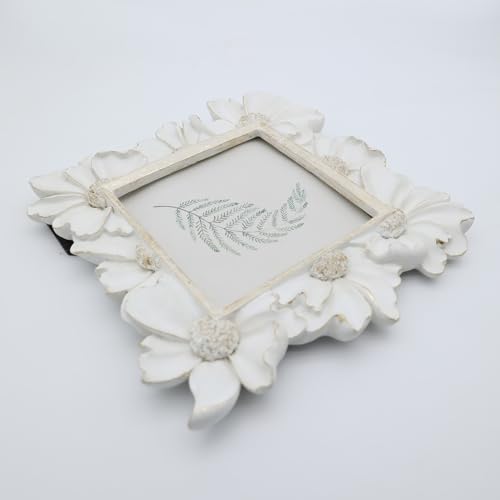 Vintage Picture Frame 8x10 Antique Black Ornate for Tabletop and Wall U180