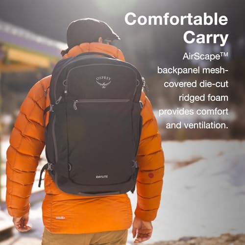 Osprey Daylite 44L Carry-On Travel Pack, Black T243521