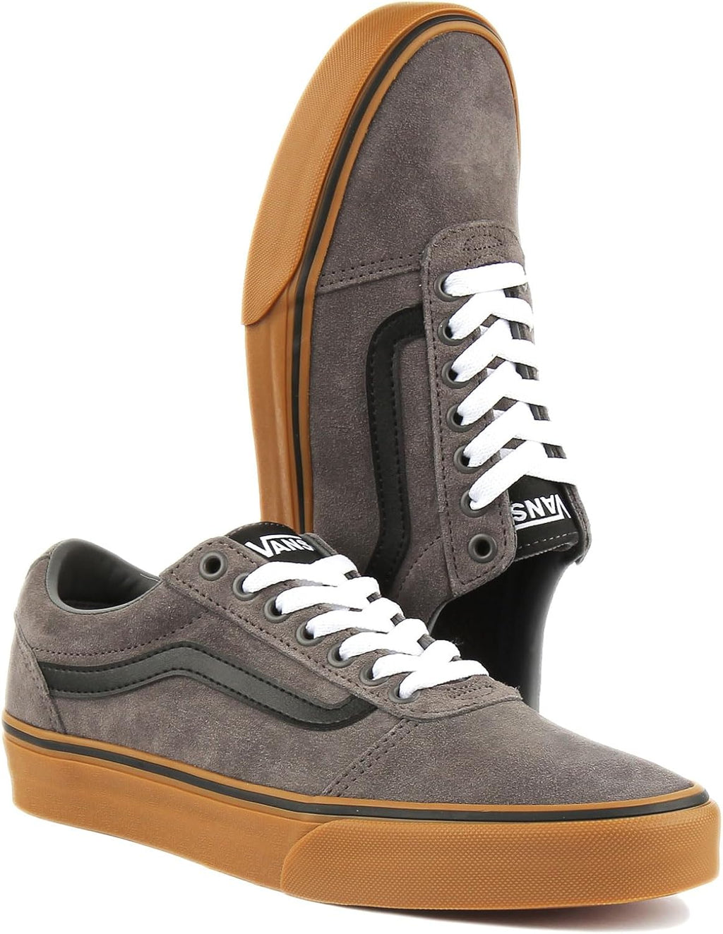 Vans Men's Low-top Suede Trainers, Pewter Gum, 11.5 D454