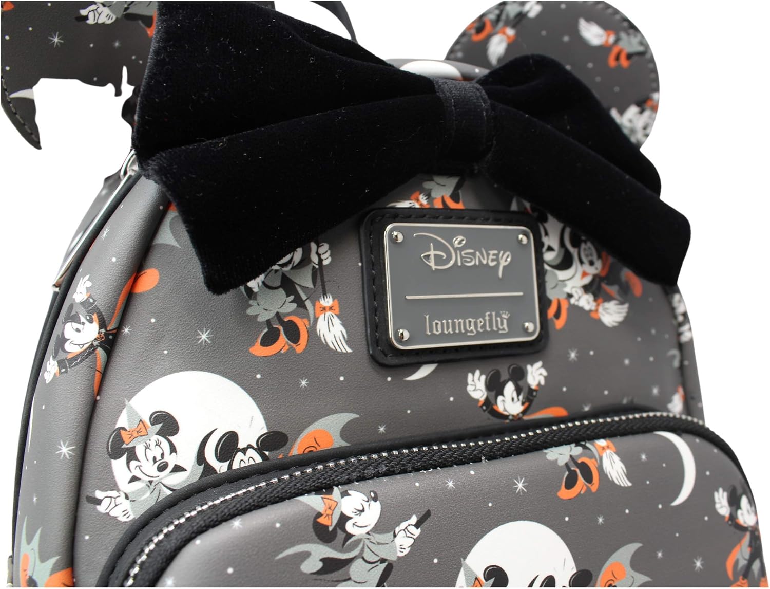 Loungefly Disney Mickey and Minnie Mouse Halloween Women’s Double Strap Shoulder Bag R876720