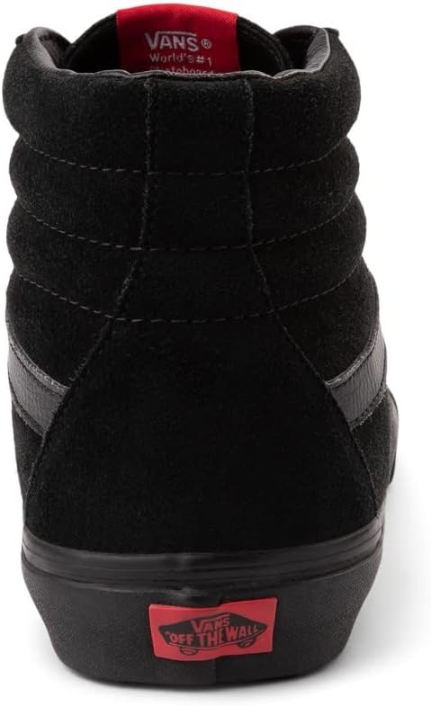 Vans U SK8-HI Black Suede Size 10 E527