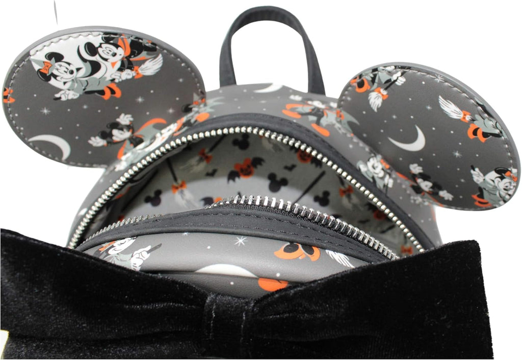 Loungefly Disney Mickey and Minnie Mouse Halloween Women’s Double Strap Shoulder Bag R876720
